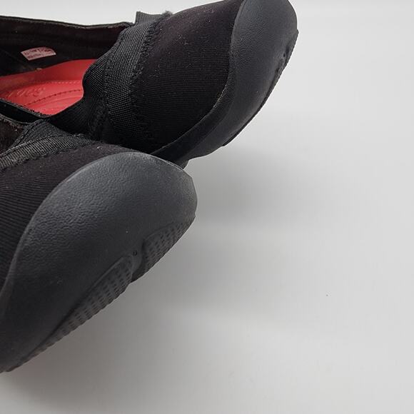 Crocs Busy Day Ballet Flats Size 5 Black Slip On Stretch Casual Comfy Round Toe - Picture 9 of 10